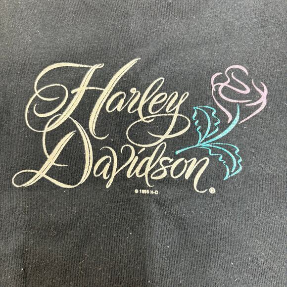 Floral Harley Davidson Tank - Picture 4 of 5